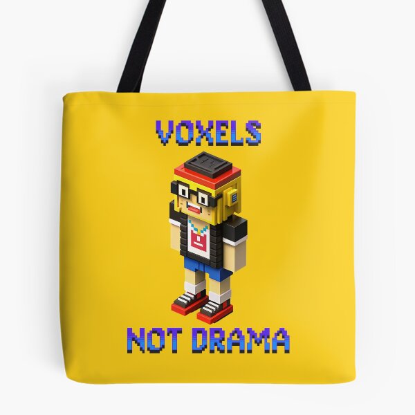 Item preview, Voxels Not Drama – Retro Gamer 3D Style designed and sold by EnjoyaGift.