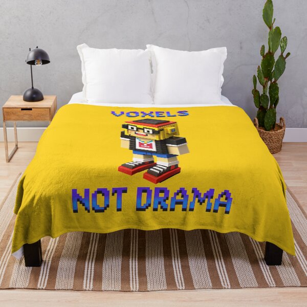 Item preview, Voxels Not Drama – Retro Gamer 3D Style designed and sold by EnjoyaGift.
