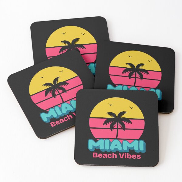 Item preview, Miami Beach Vibes Retro Sunset Palm Tree Aesthetic designed and sold by Sunserize Designs.
