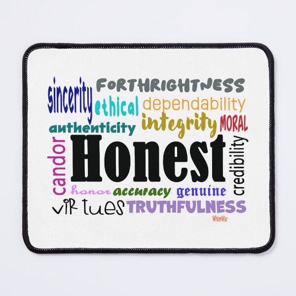 Item preview, Honest - Funny Quotes designed and sold by WhimWiz.