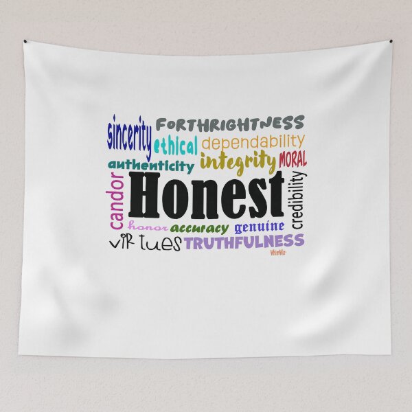 Item preview, Honest - Funny Quotes designed and sold by WhimWiz.