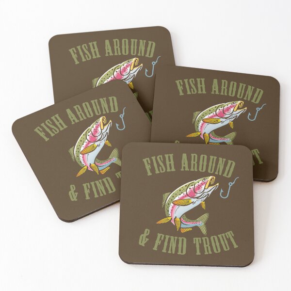 Item preview, Fish around and Find Trout designed and sold by TheGingerEffect.