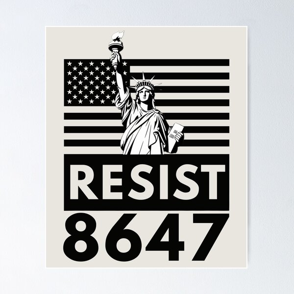 Artikel-Vorschau von Resist 8647 Anti Trump, designt und verkauft von AnnieKocoy.