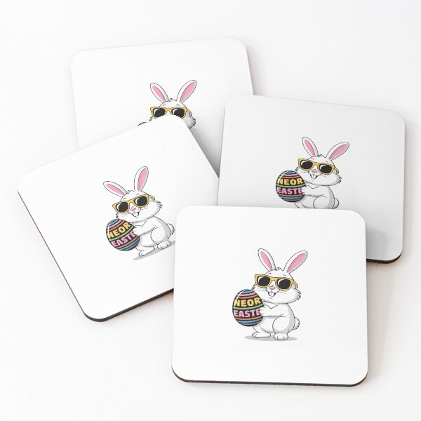 Item preview, A Chubby Bunny Wearing Sunglasses designed and sold by ArtHavenDesign.
