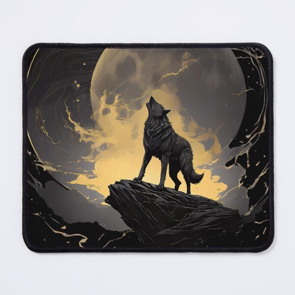 Item preview, Wolf Howling At The Moon designed and sold by SolaoLab.