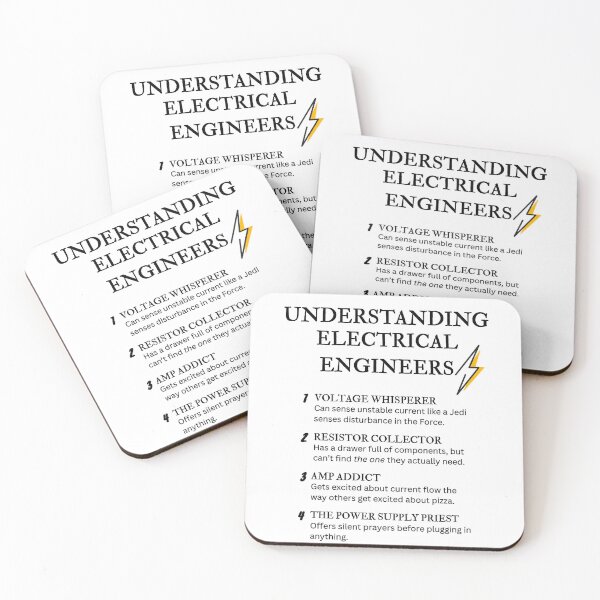 Item preview, Funny Electrical Engineer Definitions – Electronics & Circuit Humor designed and sold by PsyFlow35.