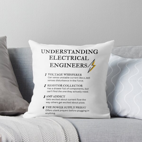 Item preview, Funny Electrical Engineer Definitions – Electronics & Circuit Humor designed and sold by PsyFlow35.