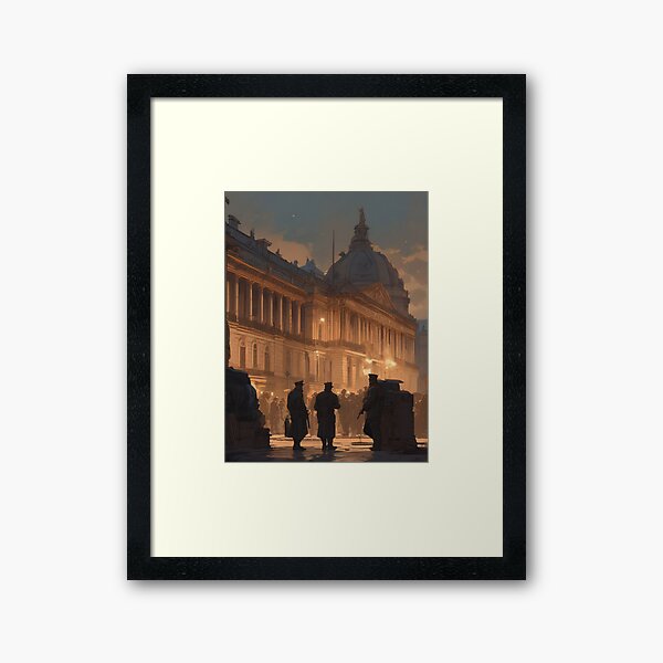 Item preview, Political Building designed and sold by RetroTraveler.