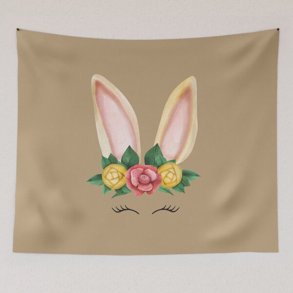 Item preview,  Cute Bunny Rabbit ears Happy easter designed and sold by Featuring Lynn.