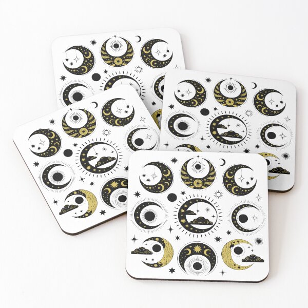 Item preview, Dark Night Crescent designed and sold by CraftyBloom.