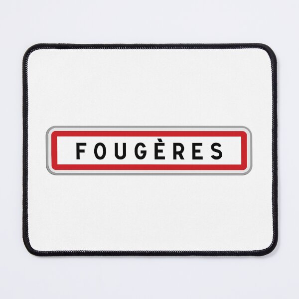 Item preview, Town sign of Fougères, Ille-et-Vilaine, Brittany designed and sold by Panneaux et signalisations - NPOITEVIN.