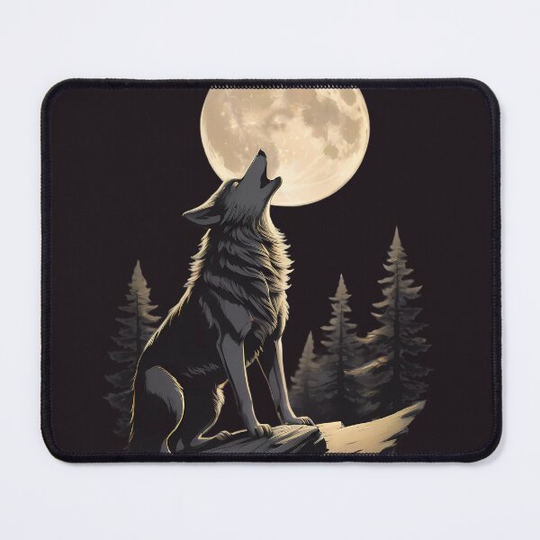 Item preview, Wolf Howling At The Moon designed and sold by SolaoLab.