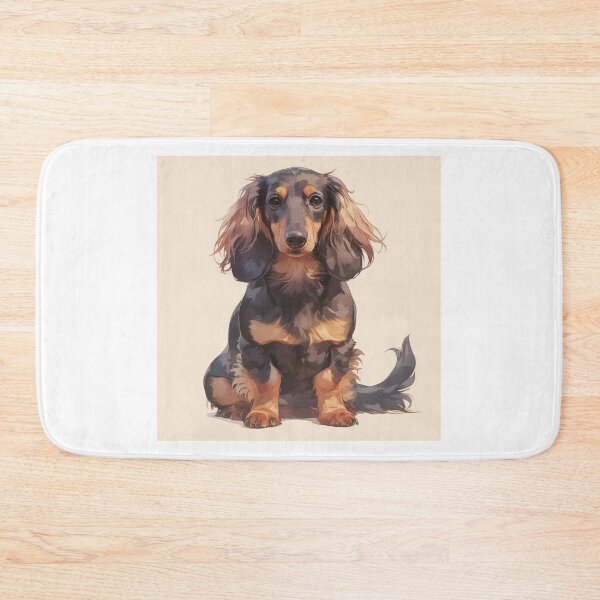 Item preview, Long-Haired Dachshund puppy designed and sold by SMARTKIT  DESIGNAGENCY.