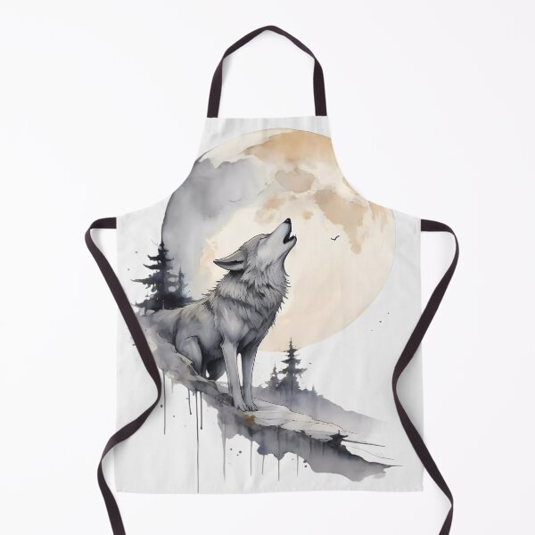 Item preview, Wolf Howling At The Moon designed and sold by SolaoLab.