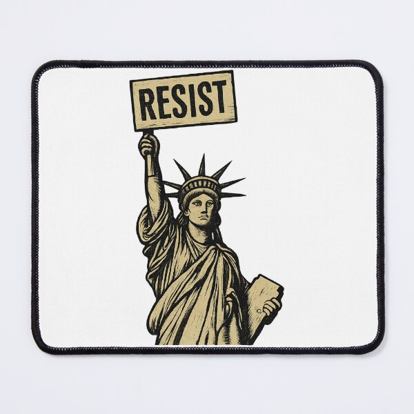 Item preview, Statue of Liberty Resist Pro Democracy Rally  designed and sold by The Junto Shop.