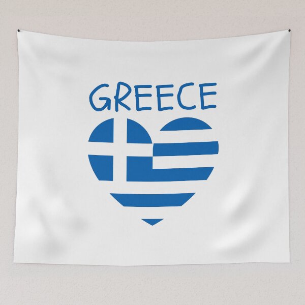 Item preview, Greece Flag designed and sold by Peerless-Prime.