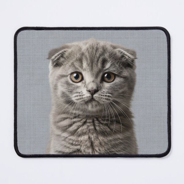 Item preview, Baby Exotic Shorthair Cat on Grasscloth Fabric – Cute Jungle Cub designed and sold by svarupa.