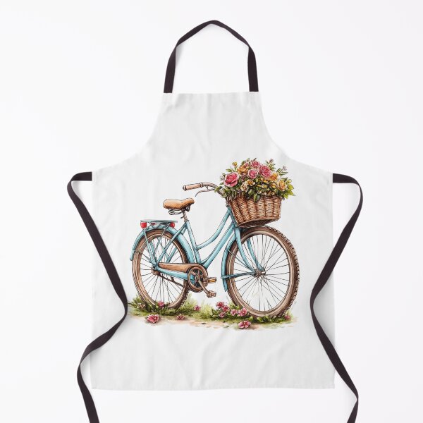 Item preview, Cute vintage floral bicycle! designed and sold by fribabywonder.