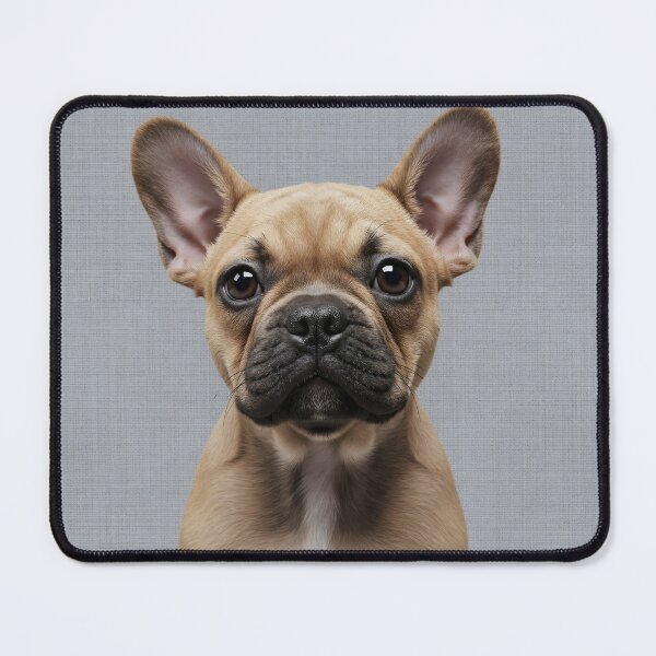Item preview, Baby French Bulldog on Grasscloth Fabric – Cute Jungle Cub designed and sold by svarupa.