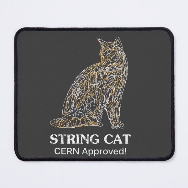 Item preview, String Cat CERN | Physics Humor Tee designed and sold by OneEyedCap.