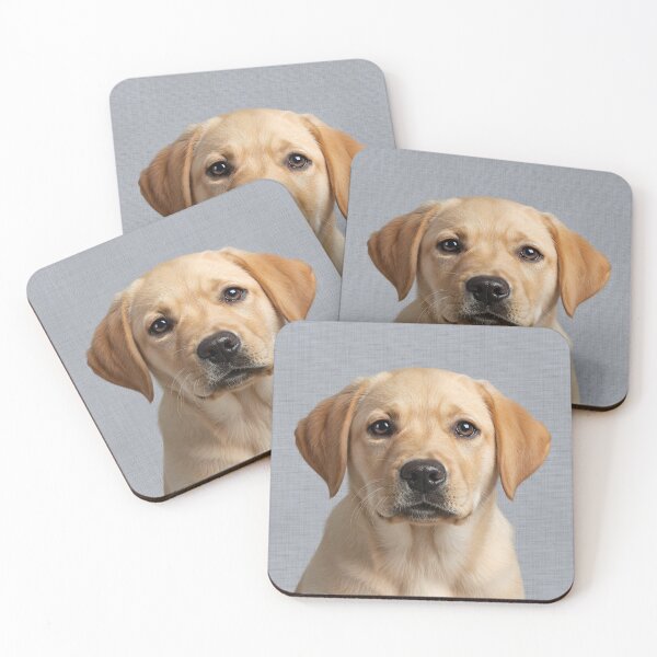 Item preview, Baby Labrador Retriever on Grasscloth Fabric – Cute Jungle Cub designed and sold by svarupa.