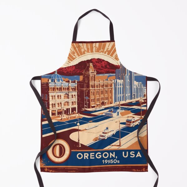 Item preview, Oregon 1950s USA Vintage Retro Tourism designed and sold by TravelersGems.