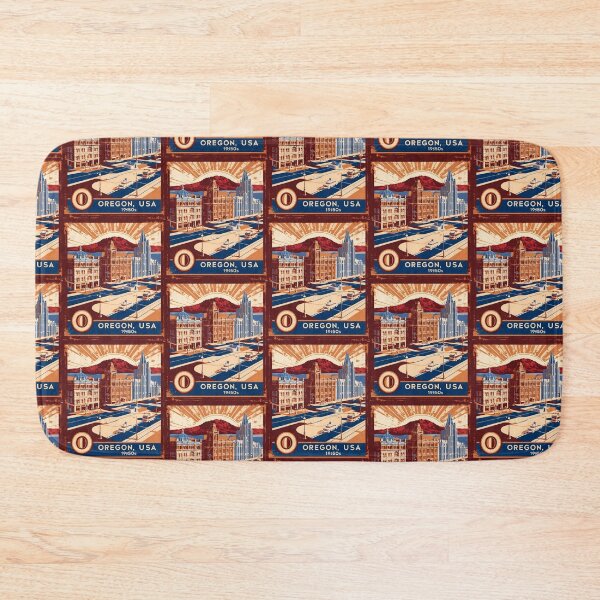 Item preview, Oregon 1950s USA Vintage Retro Tourism  designed and sold by TravelersGems.