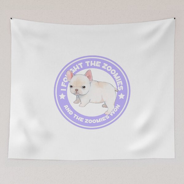 Item preview, Frenchie Dog Lover - I Fought the Zoomies and the Zoomies Won designed and sold by CharleyBGifts.