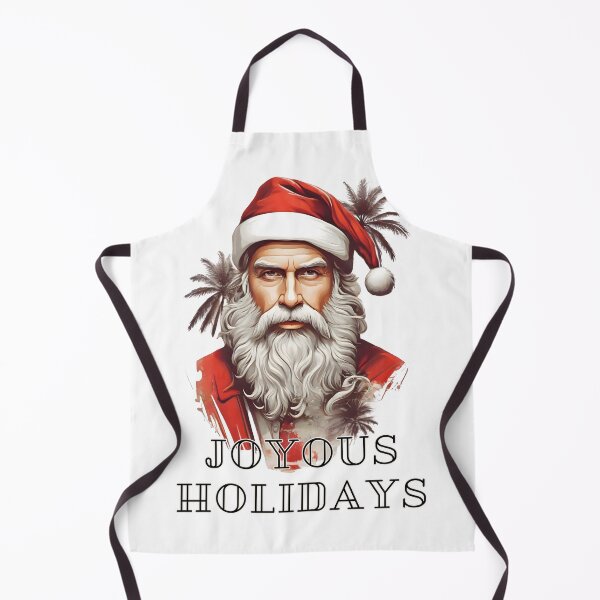 Aperçu de l'œuvre Père Noël tropical - Joyeuses fêtes créée et vendue par SolaoLab.