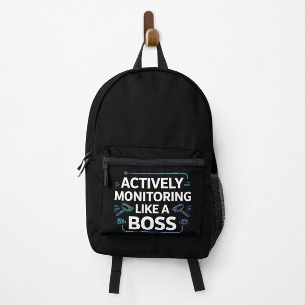 Item preview, Actively Monitoring Like A Boss designed and sold by MaxxerDesigns.