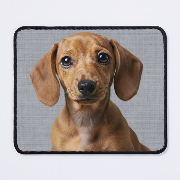 Item preview, Baby Dachshund  on Grasscloth Fabric – Cute Jungle Cub designed and sold by svarupa.