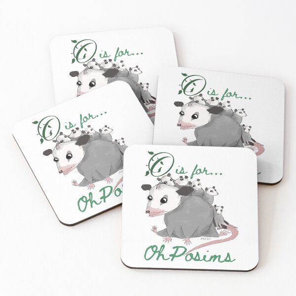 Item preview, O is for OhPosims! designed and sold by Milk on Cake.