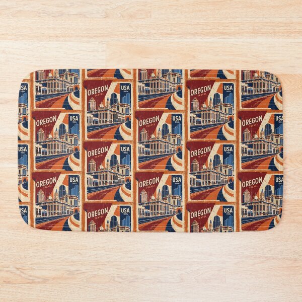 Item preview, Oregon 1950s USA Vintage Retro Tourism  designed and sold by TravelersGems.