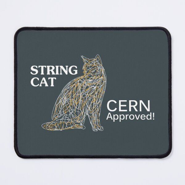 Item preview, String Cat CERN | Physics Humor Tee designed and sold by OneEyedCap.
