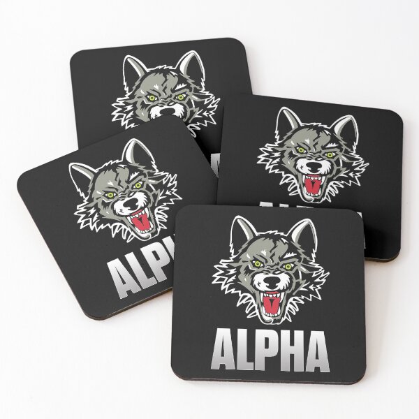 Item preview, alpha wolf logo designed and sold by dirgay000.