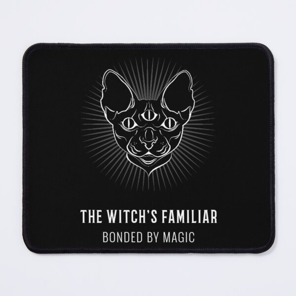 Item preview, The Witch's Familiar - Cat and Witch designed and sold by ROOTELM.