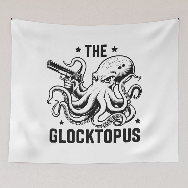 Item preview, THE GLOCKTOPUS designed and sold by fashionfrech.