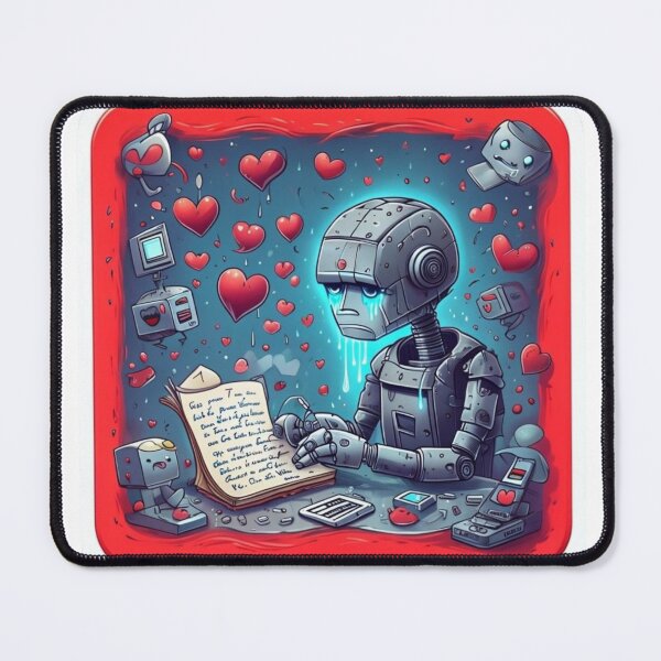 Item preview, Emo AI Poet Vibes Reloaded-Viral Drop 2025 designed and sold by Imaginarium of Chaos falcon88 .