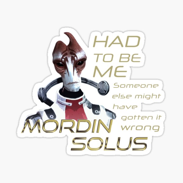 Vista previa del artículo con la obra «Mordin - Tenía que ser yo», diseñado y vendido por typomachina.