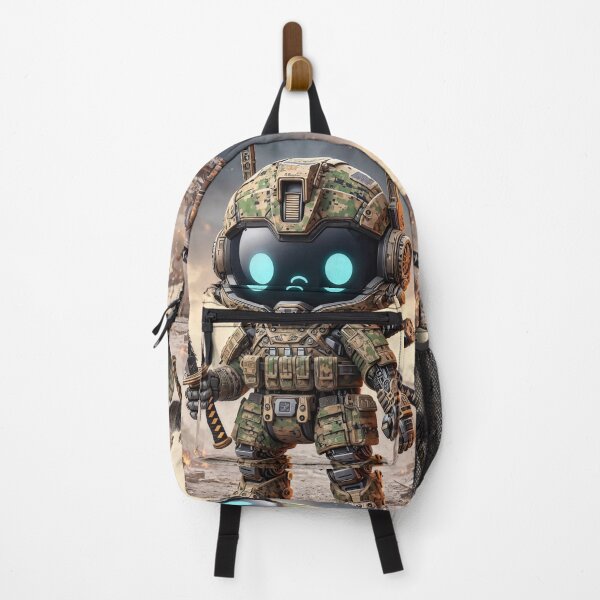 Item preview, Cyber Shogun Rockbot – The Ultimate Warrior of Power and Rebellion - Model 28 designed and sold by NeonBot_Shop.
