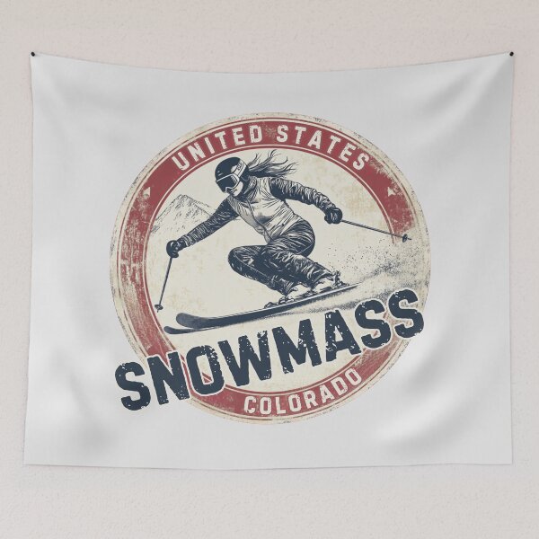 Item preview, Snowmass - Colorado - United States  designed and sold by GoodOldVintage.