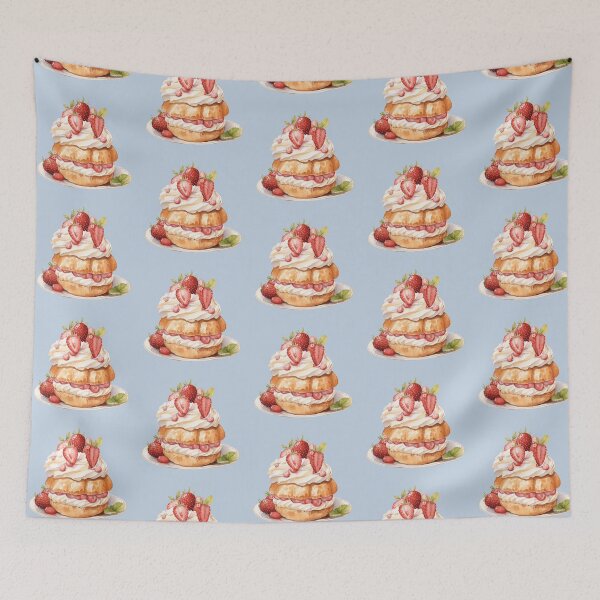 Item preview, Strawberry Cream Puff Pastry designed and sold by Alicia Chee.