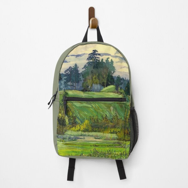 Item preview, Pines painting watercolor designed and sold by SVETLANA ZOLOTAREVA.