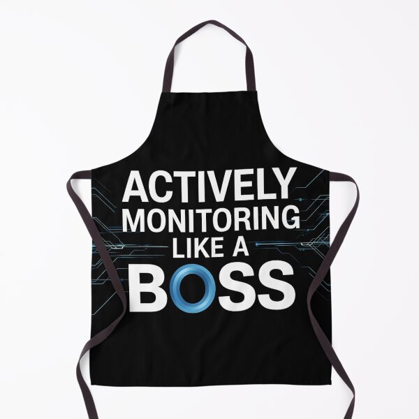 Item preview, Actively Monitoring Like A Boss designed and sold by MaxxerDesigns.