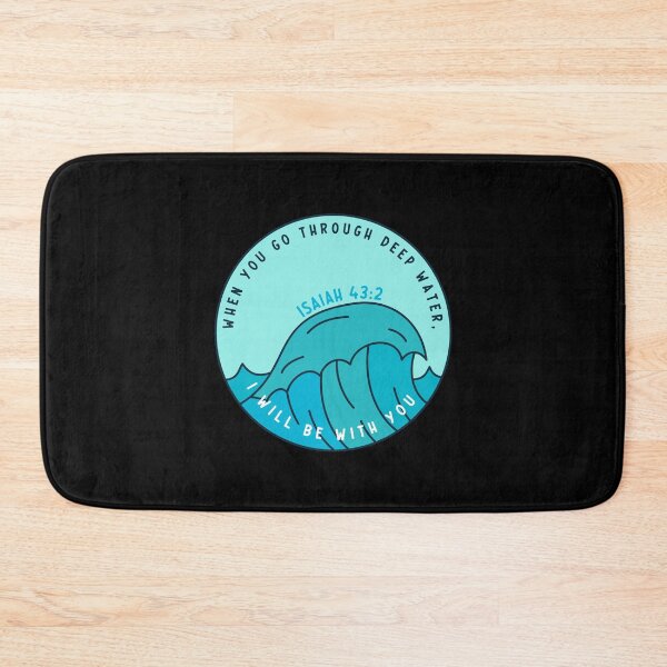 Item preview, Isaiah 43:2 Christian Sticker designed and sold by FaithwinsFear.