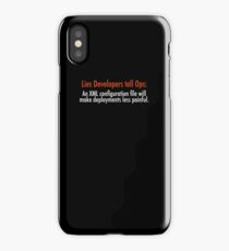 An XML Configuration File Will Make Deployments Less Painful iPhone Case