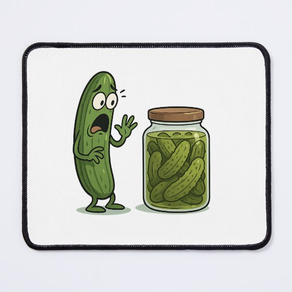 Item preview, Funny Cucumber's Pickle Jar Horror designed and sold by Vitanity.