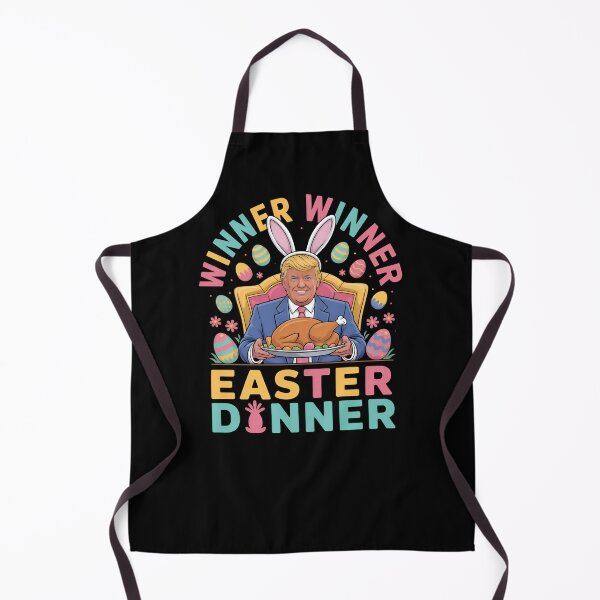 Item preview, Winner Winner Easter Dinner Trump - A funny gift for Trump fans, Easter lovers, and political humor enthusiasts. designed and sold by ZyziowskyArt.