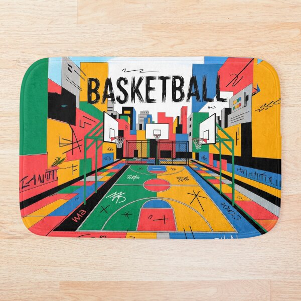 Item preview, Basketball Abstract Art designed and sold by Home Decor Art.
