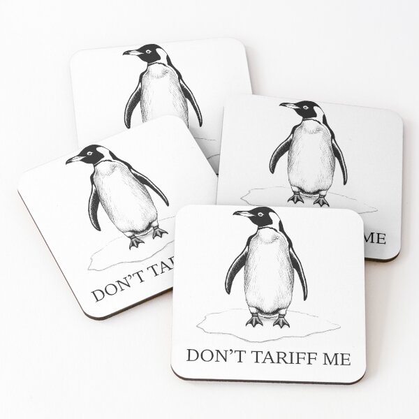 Item preview, Funny Penguin Don't Tariff Me Trump designed and sold by gillys.